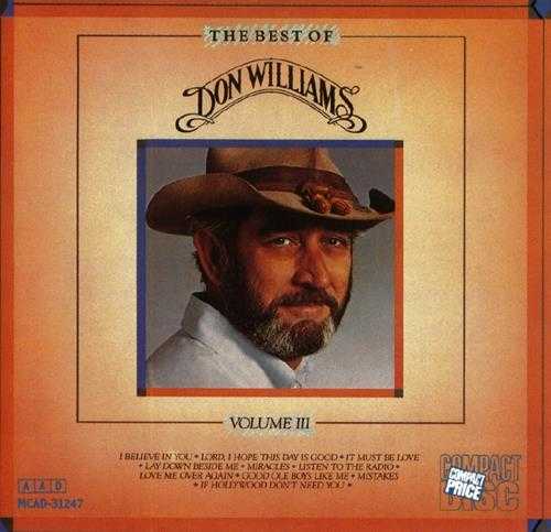 DonWilliams(当.威廉姆斯)-TheBestOfDonWilliamsVol.3(1984)[FLAC]